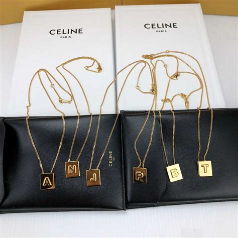 celine alphabet collection buy online|celine alphabet necklaces.